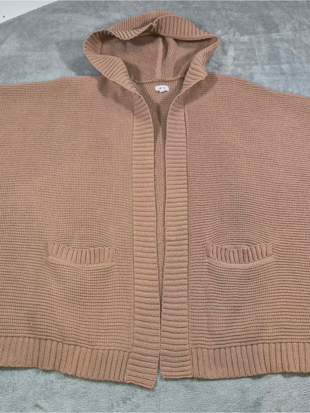 Tan aerie cardigan with pockets oversized XS